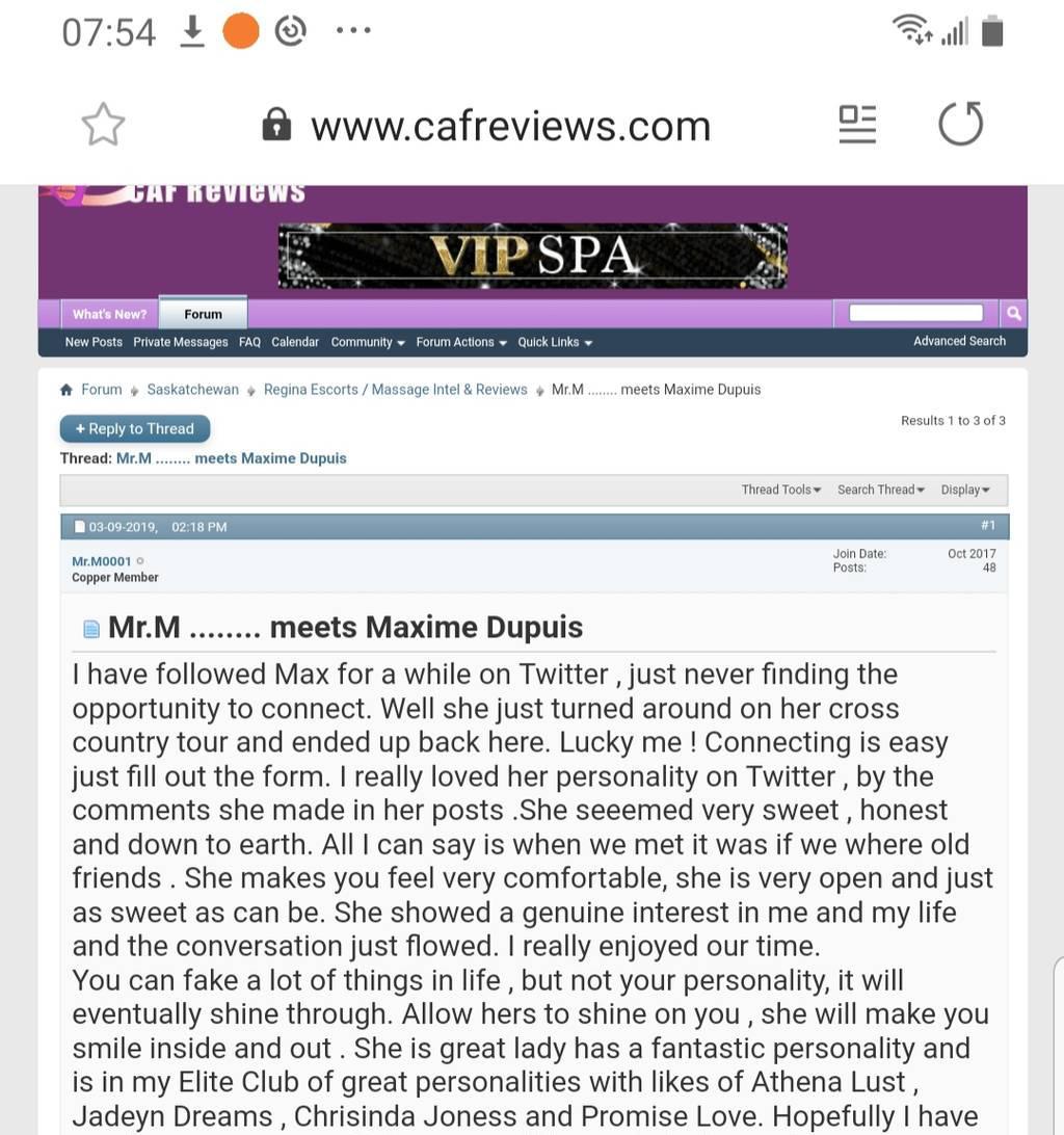 WELL REVIEWED Classy All natural, HIGH ENERGY French Maxime